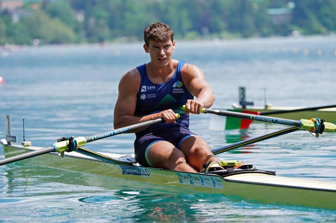 Filip Matej Pfeifer | Filip-Matej Pfeifer je na tekmi svetovnega pokala v švicarskem Luzernu v velikem finalu enojcev zasedel šesto mesto. | Foto Aleš Fevžer