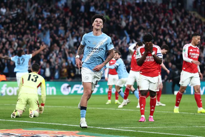 Manchester City jo je zagodel Arsenalu