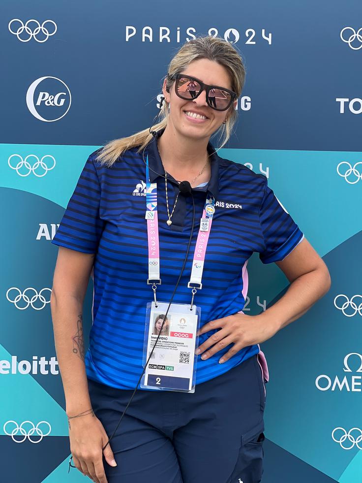 Olimpijski turnir v odbojki na mivki je odlično uspel. | Foto: osebni arhiv Ines Vidič