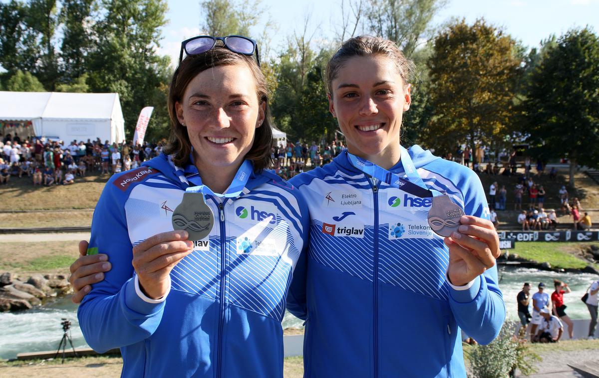 Eva Terčelj & Ajda Novak, ekstremni slalom | Eva Terčelj in Ajda Novak | Foto Nina Jelenc