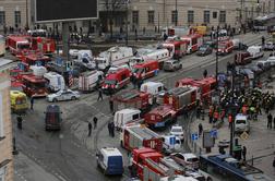 Število žrtev napada v Sankt Peterburgu naraslo na 14