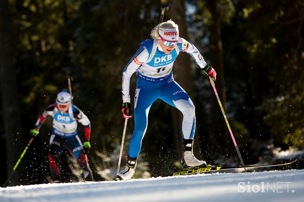 Biatlon šprint ženske