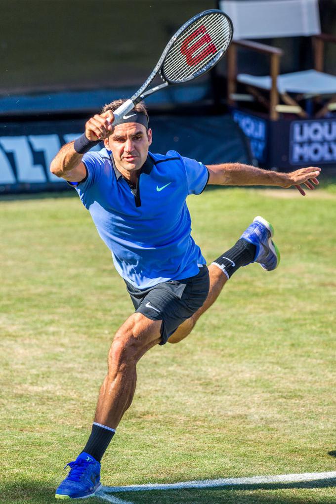 Roger Federer je za zmago nad Japoncem potreboval le 52 minut. | Foto: Guliverimage/Getty Images