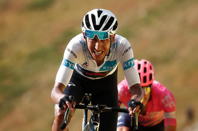 Egan Bernal | Egan Bernal je želel ubraniti zmago na Touru, a slovenska kolesarja sta bila zanj premočna. | Foto Reuters