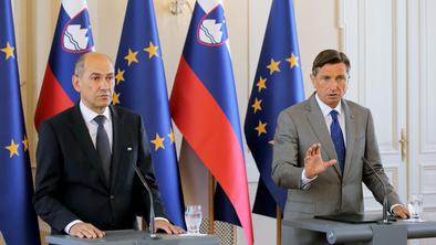 Pahor bo mandat za sestavo vlade podelil Janši #video