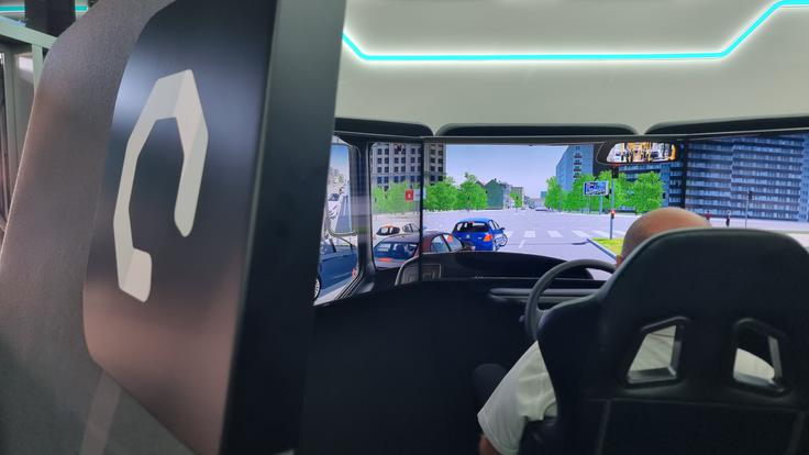 LPP simulator avtobus | Foto: Gregor Pavšič