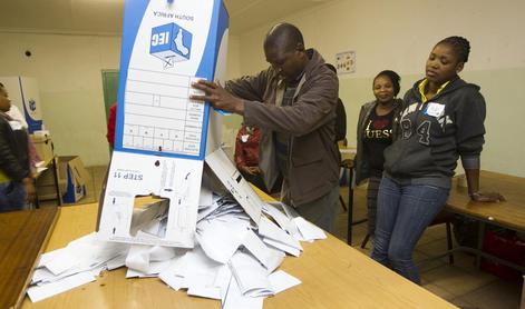 Južnoafriški ANC dobil manj glasov kot na prejšnjih volitvah