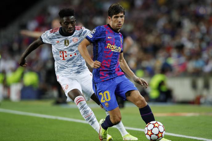 Barcelona : Bayern München, Sergi Roberto | Sergi Roberto je naslednji v vrsti nogometašev Barcelone, ki bo zaradi zdravstvenih težav dlje časa odstoten iz igrišč. | Foto Reuters
