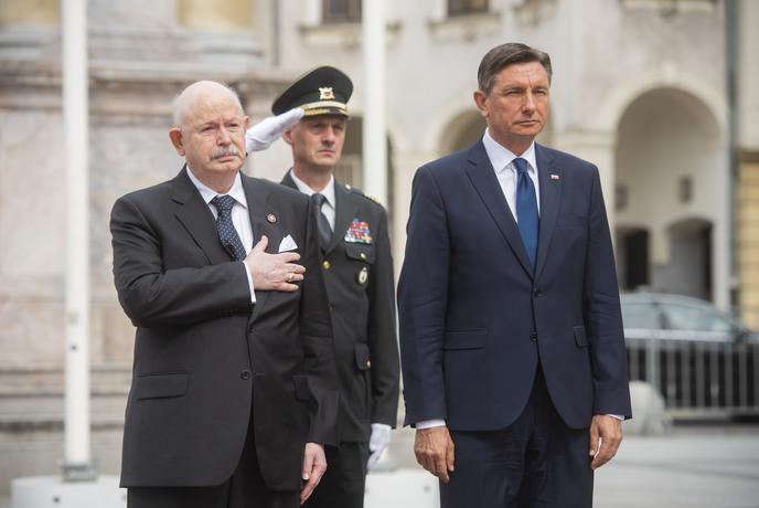 Pahor z velikim mojstrom malteškega viteškega reda o humanitarnem sodelovanju #video