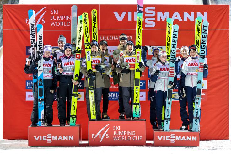 Najboljše tri ekipe. | Foto: Reuters