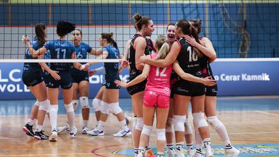 Mariborske odbojkarice do vodstva v finalni seriji