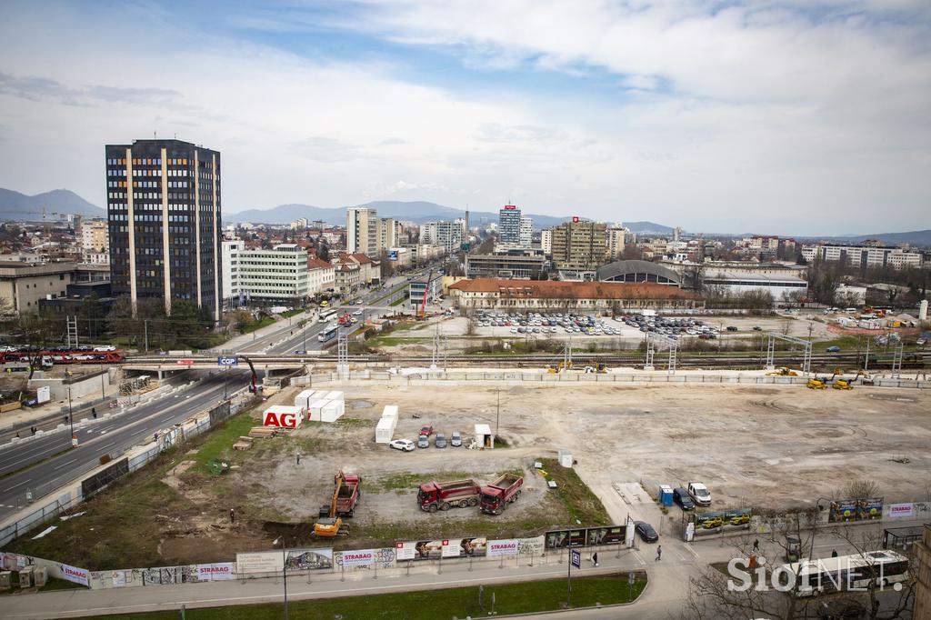 Emonika v Ljubljani, začenja se gradnja.