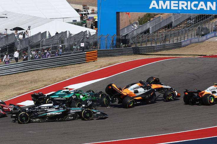 Austin Nico Hülkenberg Oscar Piastri | Foto: Reuters
