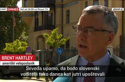 Ameriški veleposlanik v Sloveniji: Nismo v hladni vojni, je pa veliko razlogov za skrb (video)