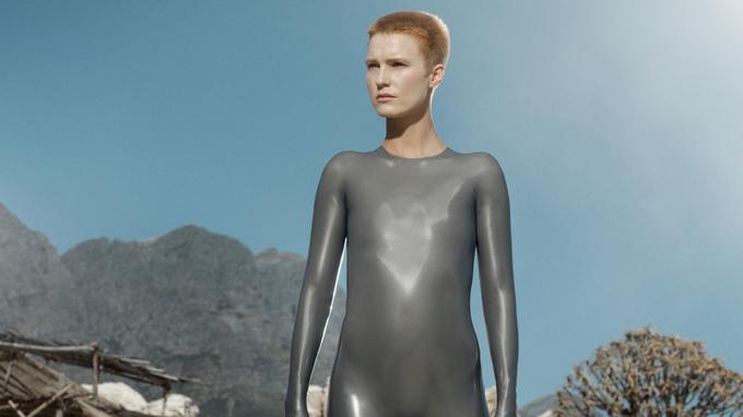 Glavni lik v seriji Volčja vzgoja, android Mati, je upodobila Amanda Collin. |  © 2020 WarnerMedia Direct, LLC. All Rights Reserved. | Foto: 