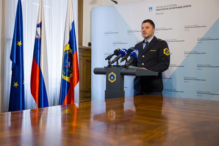 Uroš Türk, policija | Foto: Bor Slana/STA