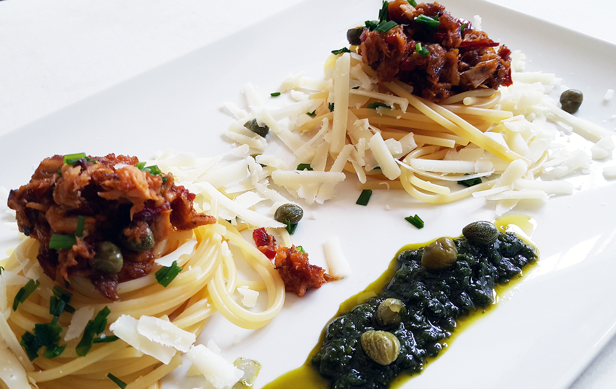 recept: špageti | Foto Simon Šketa
