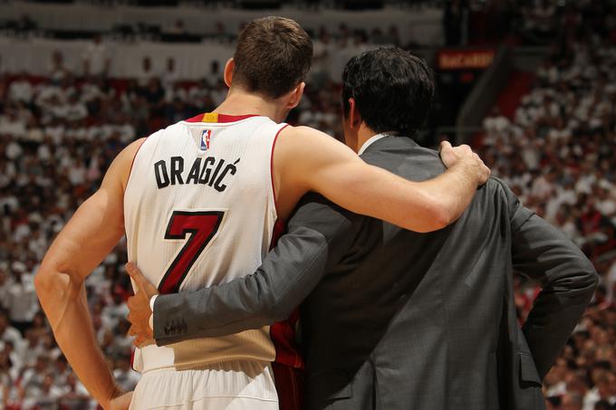 "Je ekipni igralec, ki bi naredil vse za soigralce v slačilnici in za to organizacijo," o 31-letnem Slovencu pravi trener Eric Spoelstra. | Foto: Guliverimage/Getty Images