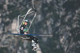 Skakalci trening Planica