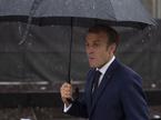 Vrh EU - Zahodni Balkan. Francoski predsednik Emmanuel Macron.