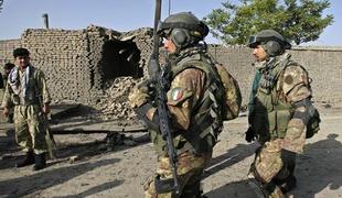 V eksploziji v Afganistanu ubit italijanski vojak