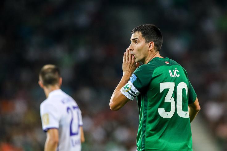 Mariborčanom sporoča, da Olimpija odhaja po novo dvojno krono. | Foto: Matic Klanšek Velej/Sportida