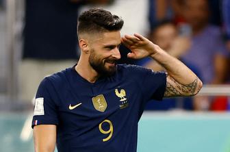 Olivier Giroud bo po EP končal reprezentančno pot