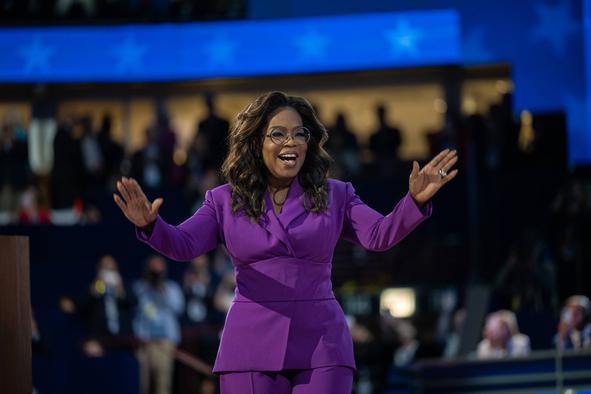 Legendarna Oprah Winfrey pristala v Zadru