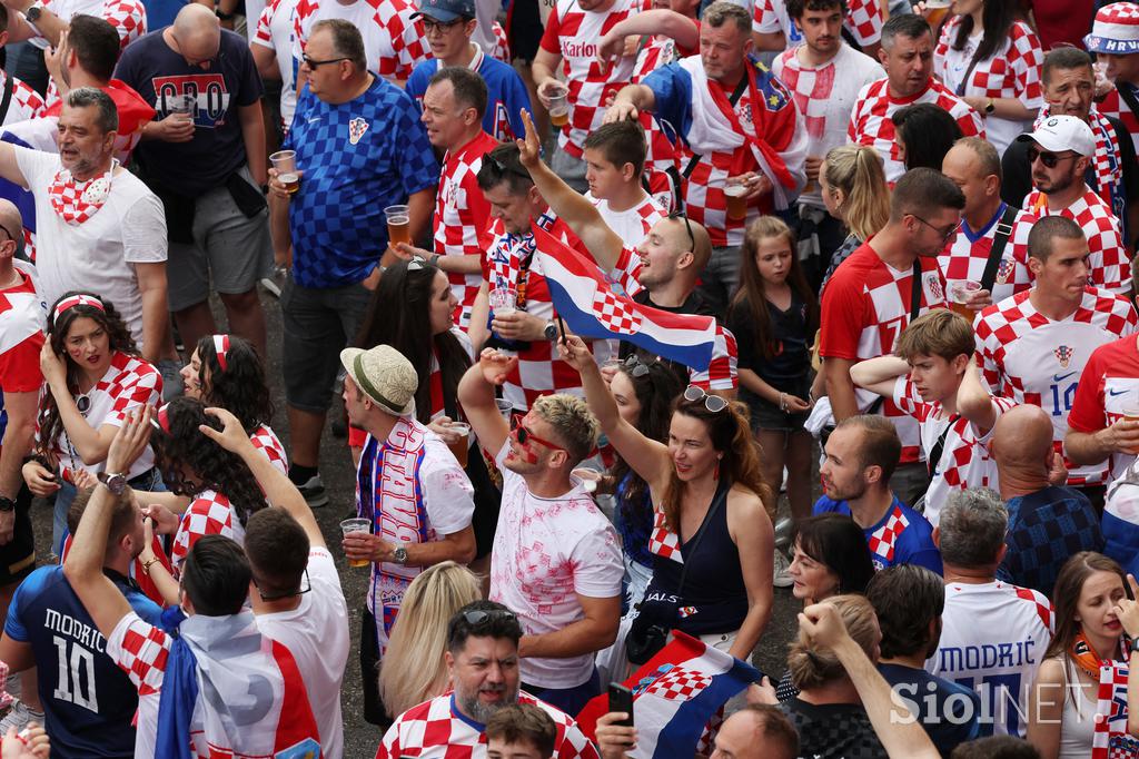 finale lige narodov hrvaški navijači
