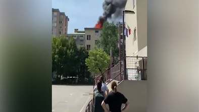 Gasilci po požaru sredi Ljubljane: Lahko bi bilo veliko huje #foto #video