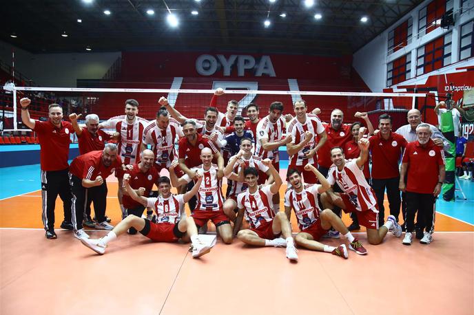 Alen Pajenk, Olympiacos | Alen Pajenk se je z Olympiacosom uvrstil v ligo prvakov. | Foto CEV