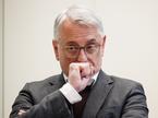 Predsednik vlade Robert Golob ter ministra Matjaž Han in Asta Vrečko so dali izjavo po današnjem srečanju strank vladne koalicije.