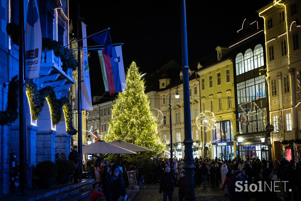 Prižig lučk Ljubljana 2025