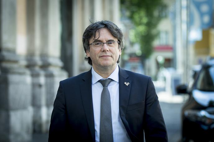 Carles Puigdemont | Puigdemontu v Španiji grozi aretacija zaradi njegove vloge pri spodletelem poskusu odcepitve Katalonije leta 2017. Po tem je katalonski voditelj pobegnil v tujino in več let živel v Belgiji. | Foto Ana Kovač