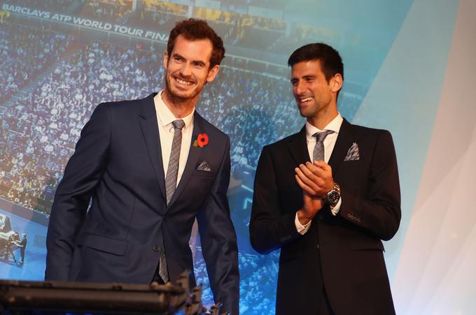 Andy in Novak igrata vsak v svoji skupini in bi se lahko najprej srečala v polfinalu. | Foto: Guliverimage/Getty Images