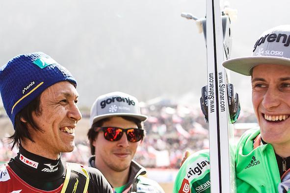 Noriaki Kasai zmore tudi takšen ritem