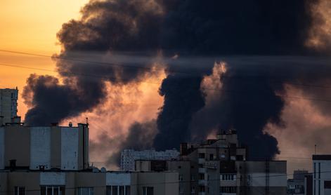 V ruskem napadu na Kijev ubitih najmanj 14 ljudi