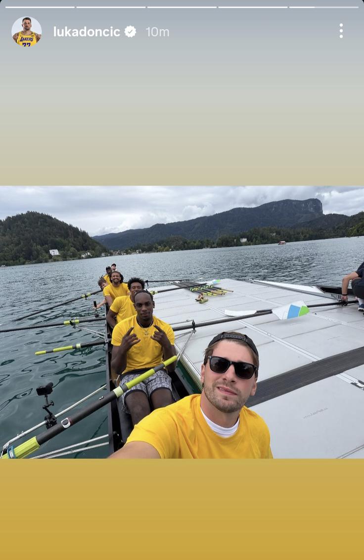 Lakers Bled | Foto: Luka Dončić/Instagram