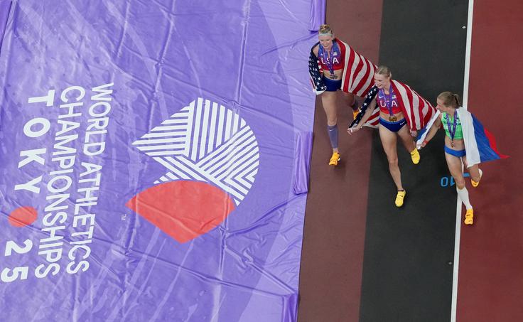 Tokio 2025 gre v zgodovino slovenske atletike. | Foto: Reuters
