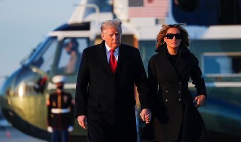 Se bosta Donald in Melania Trump vrnila v Belo hišo?