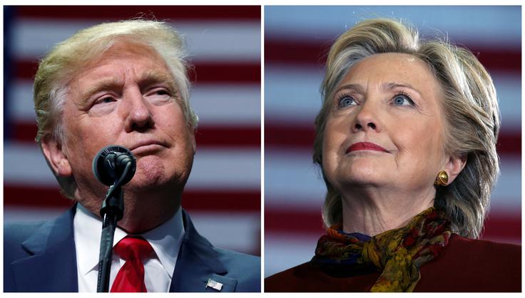 Donald Trump in Hillary Clinton | Foto: Reuters