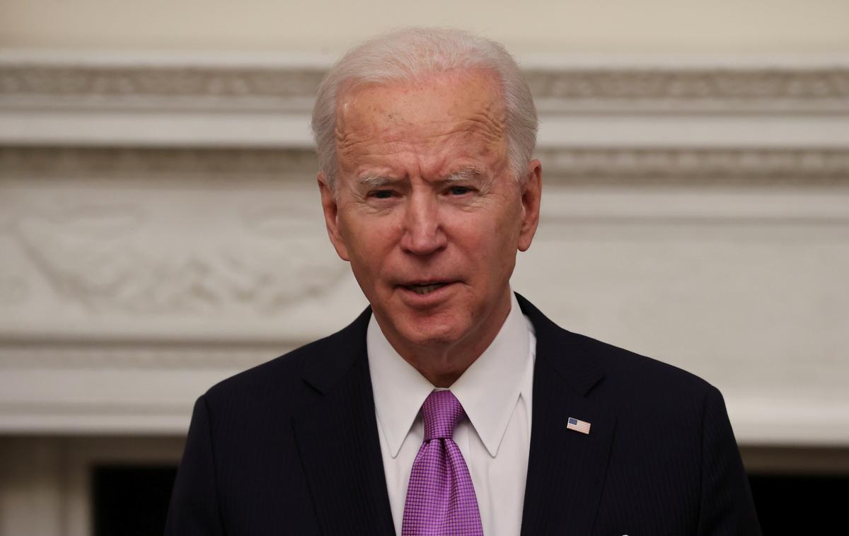 Joe Biden | "Ljudje vedo, da zaupne dokumente jemljem resno. Dokumente so našli odvetniki v zaklenjeni omari," je dejal Biden. | Foto Reuters
