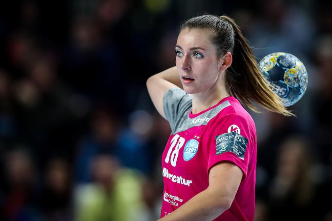 V ljubljanski ekipi je bila najbolj učinkovita Nina Zulić s petimi goli.  | Foto: Matic Klanšek Velej/Sportida