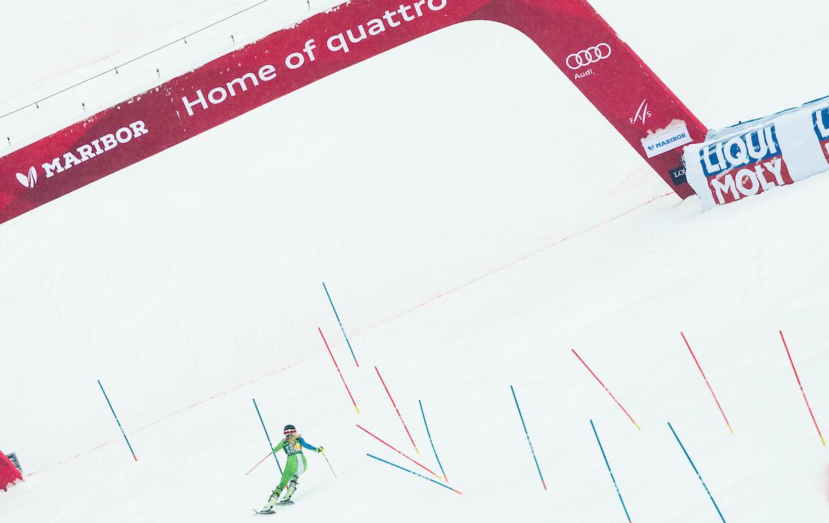 Zlata lisica Maribor slalom | Foto Vid Ponikvar