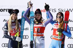 Nemka preprečila novo zmago Vonn, Štuhec se tudi tokrat ni izšlo povsem po načrtih