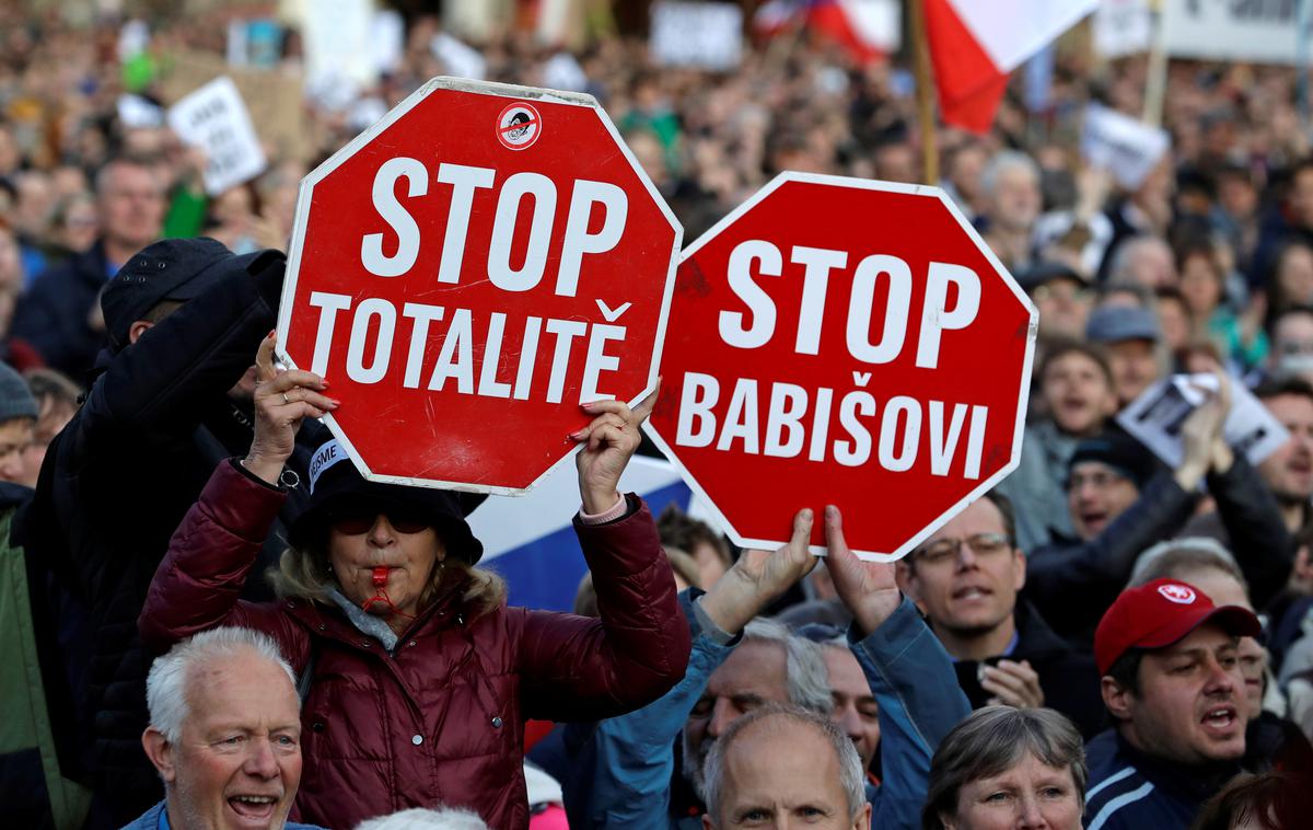 Praga protesti Češka Babiš | Foto Reuters