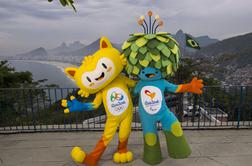 Štart in cilj olimpijske kolesarske dirke na Copacabani