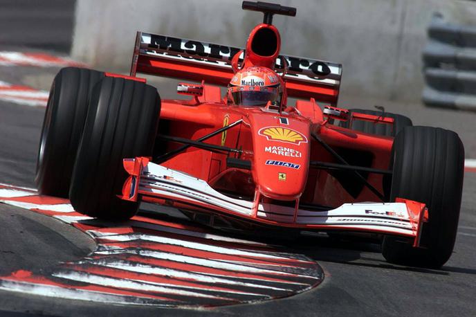 Monako Michael Schumacher Ferrari 2001 | Michael Schumacher v Ferrariju F2001 na VN Monaka leta 2001. | Foto Guliverimage