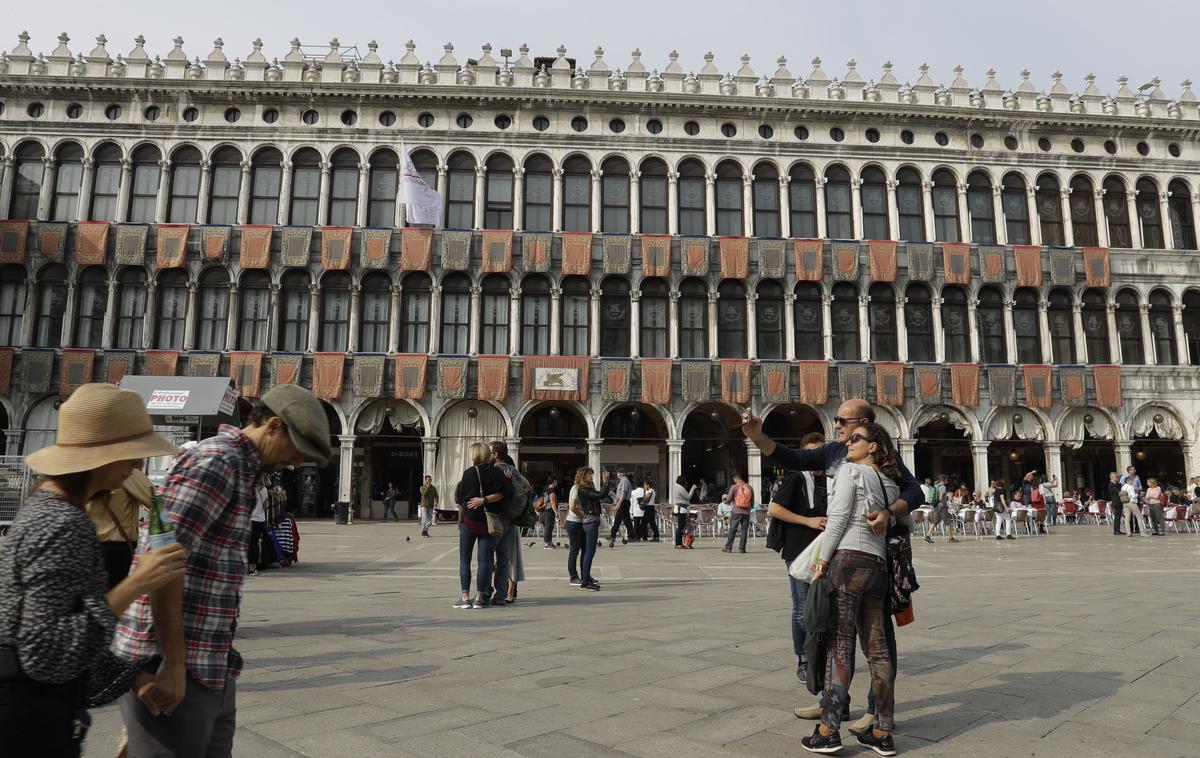 Stare prokuracije Benetke | Kompleks Stare prokuracije na Trgu svetega Marka je ena najbolj prepoznavnih stavb v Benetkah, a javnost več sto let vanjo ni imela vstopa. | Foto Guliverimage/AP