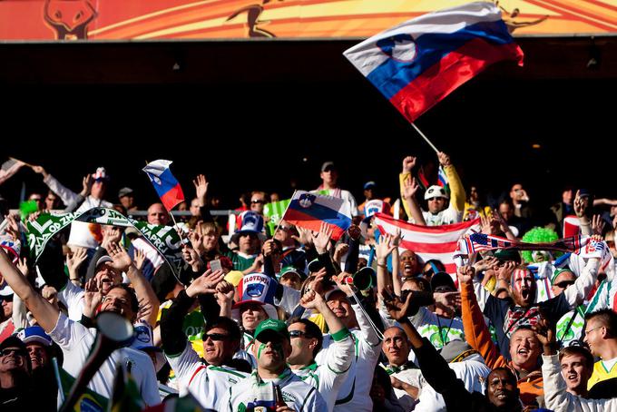Vrhunec delovanja Slovenija Supporters se je zgodil leta 2010 na svetovnem prvenstvu v Južnoafriški republiki. | Foto: Vid Ponikvar